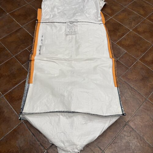 Big Bag rozmiar zewnętrzny 90x90x120 cm, tkanina PP biała