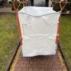 Big Bag rozmiar zewnętrzny 90x90x120 cm, tkanina PP biała