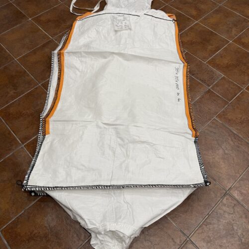 Big Bag rozmiar zewnętrzny 90x90x140 cm, tkanina PP biała